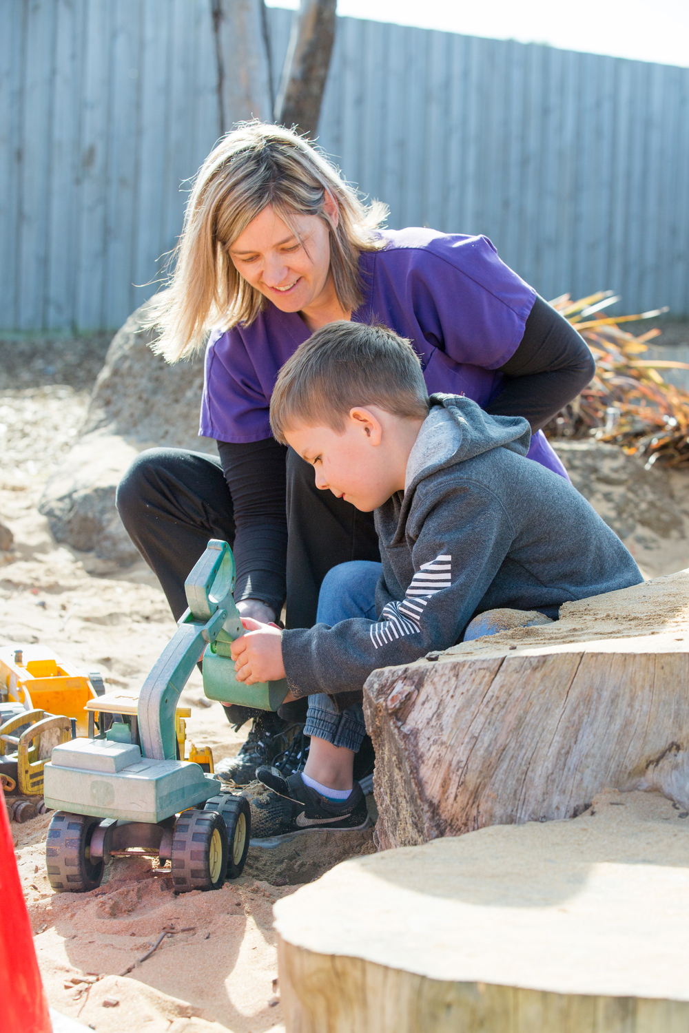 Joy was working at Kardinia Childcare Centre in Dennington