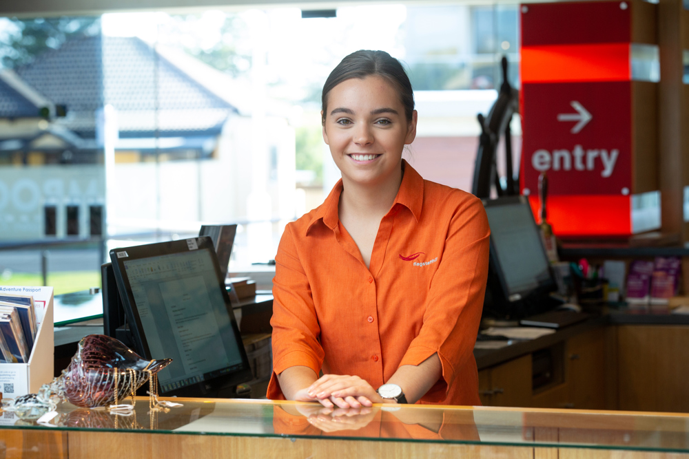 Skye Henry-Litster has used her cultural heritage and passion to assist with her work and studies at Warrnambool’s Flagstaff Hill.