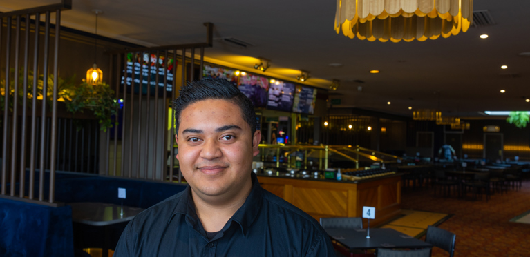 After completing the Certificate III in Hospitality Vijay has plans to further his studies in the hospitality industry.
