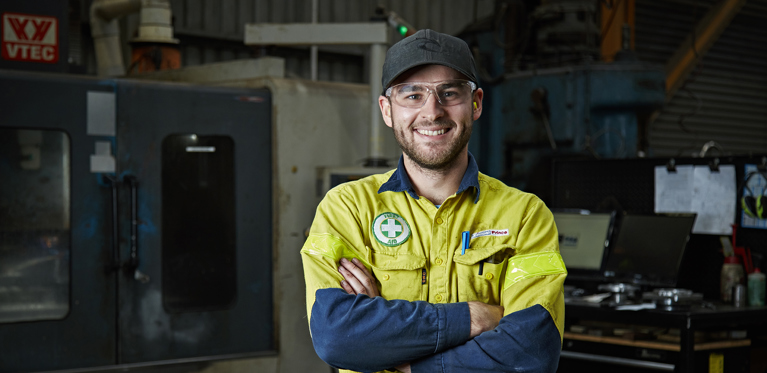 Joshua has just completed an apprenticeship at Keppel Prince in Portland and has loved the opportunity to combine learning on the job with practical training at South West TAFE.