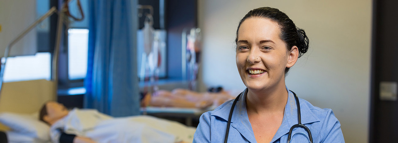 Caitlin follows her dream of a career in nursing