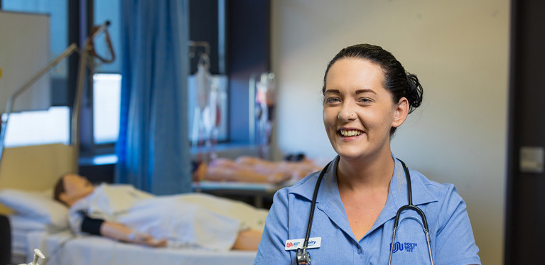 Caitlin follows her dream of a career in nursing